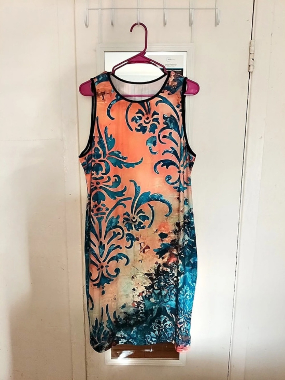 Denater Floral Mini Dress Size 3XL